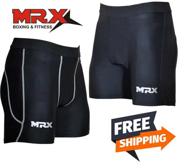 MRX Men’s Compression Shorts – Running & Gym Activewear