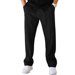 Men’s Sports Casual Loose Straight Drawstring Pants