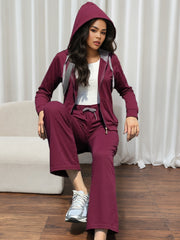 Comfy  Chic Plus Size Hoodie Set Activewear