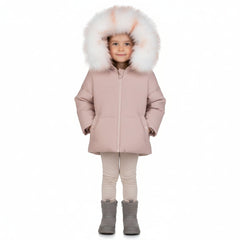 Pramie Mauve Knit Baby Jacket 9M–2Y | Soft & Cozy Toddler Outerwear