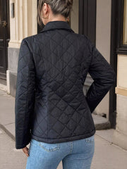 Quilted Button Up Outerwear