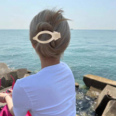 4PCS Large Matte Neutral Hair Claw Clips