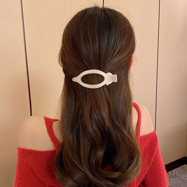 4PCS Large Matte Neutral Hair Claw Clips