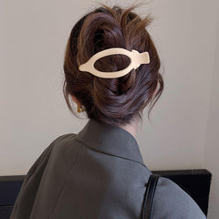 4PCS Large Matte Neutral Hair Claw Clips