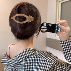 4PCS Large Matte Neutral Hair Claw Clips