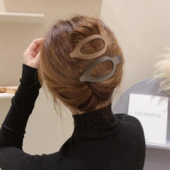 4PCS Large Matte Neutral Hair Claw Clips