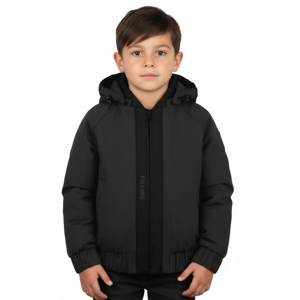 Pramie Black Ribbon Fall Jacket – Kids & Teens 18M-22Y