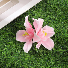 Gladiolus Flower Small Hair Clip
