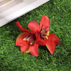 Gladiolus Flower Small Hair Clip