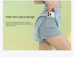 PHIGEER Women’s Lightweight Yoga & Workout Shorts with Pocket