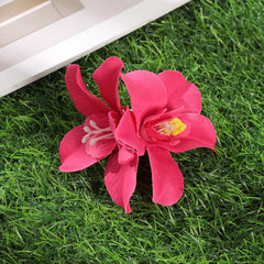 Gladiolus Flower Small Hair Clip