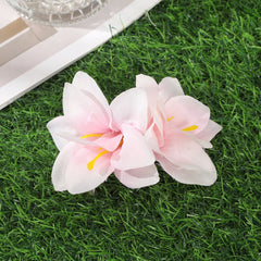 Gladiolus Flower Small Hair Clip