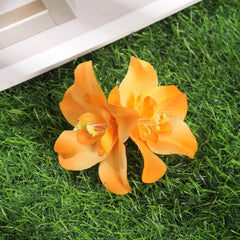Gladiolus Flower Small Hair Clip