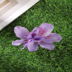 Gladiolus Flower Small Hair Clip