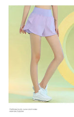 PHIGEER Women’s Lightweight Yoga & Workout Shorts with Pocket