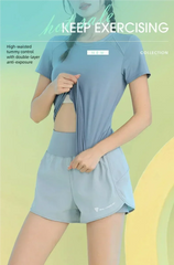 PHIGEER Women’s Lightweight Yoga & Workout Shorts with Pocket