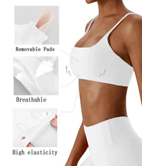 UltraFlex Crossback: Soft, Breathable Sports Bra