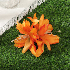 Gladiolus Flower Small Hair Clip