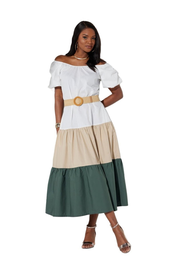 Terrific Tones Dress by Studio EY