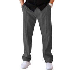 Men’s Sports Casual Loose Straight Drawstring Pants