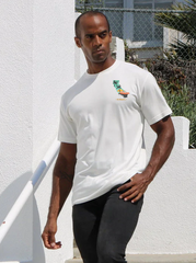 California Men's Bamboo Short Sleeve Graphic T-Shirt