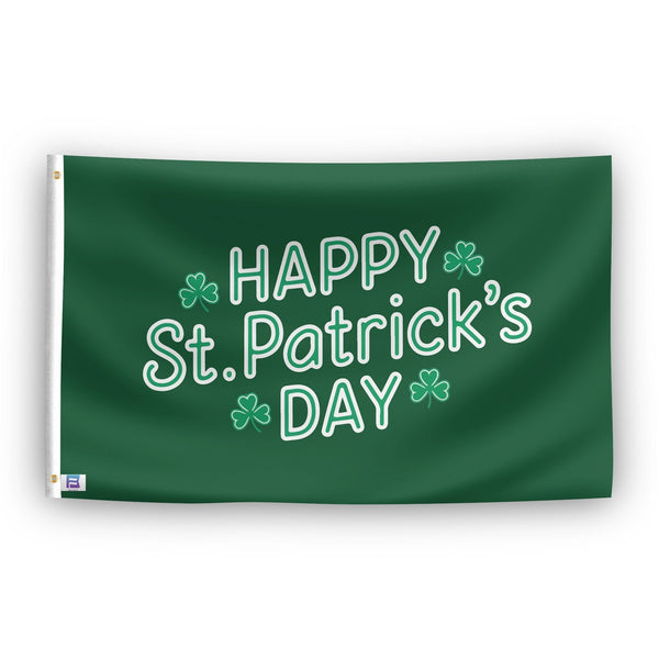 Happy St. Patrick's Day Flag