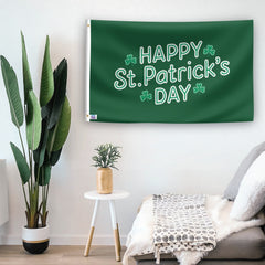 Happy St. Patrick's Day Flag